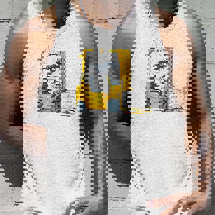 フォークリフト オペレーター フォークリフト ドライバー 物流 うさぎ イースター タンクトップ 彼への贈り物