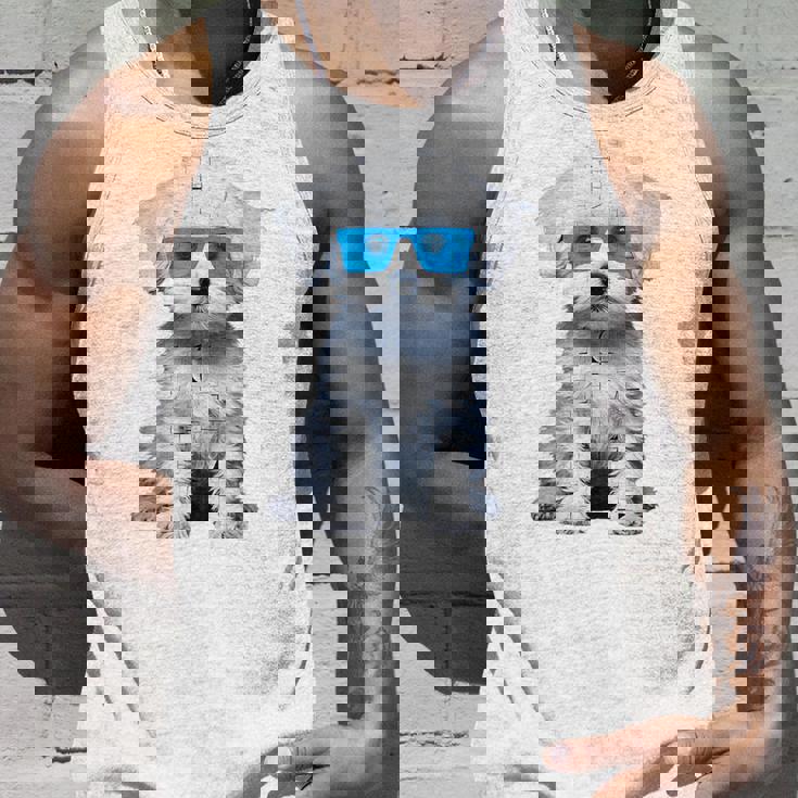 プードル 犬 幾何学的 キュート サングラス アニマル アート プードル タンクトップ 彼への贈り物