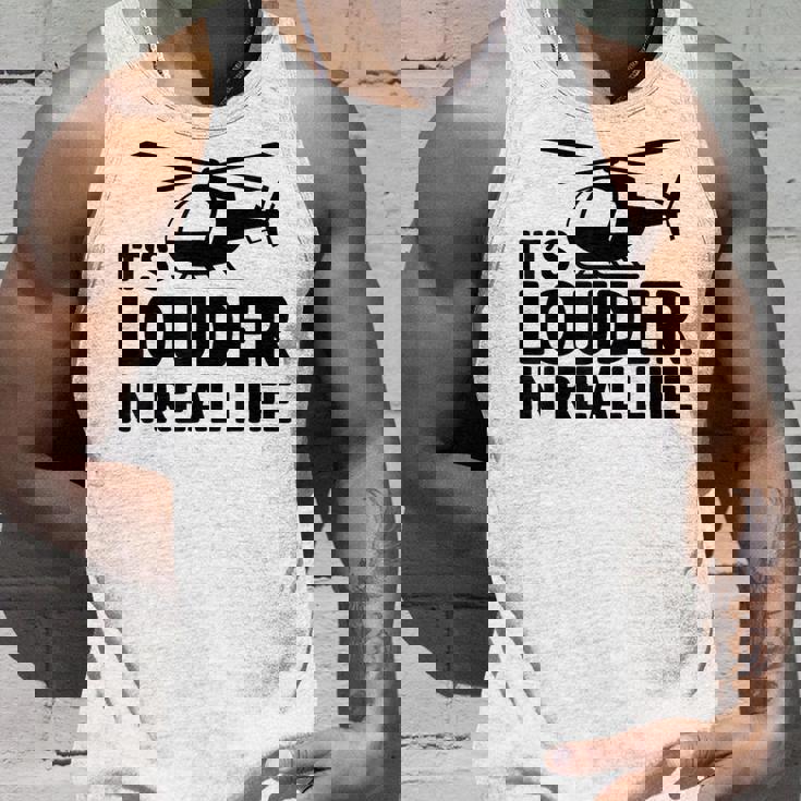 ヘリコプター 空中乗組員 実生活ではより大きな音色 タンクトップ 彼への贈り物