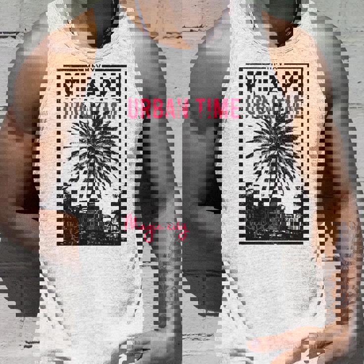 マイアミマジックシティビーチシャツ フロリダ愛好家向け 長袖tシャツ タンクトップ 彼への贈り物