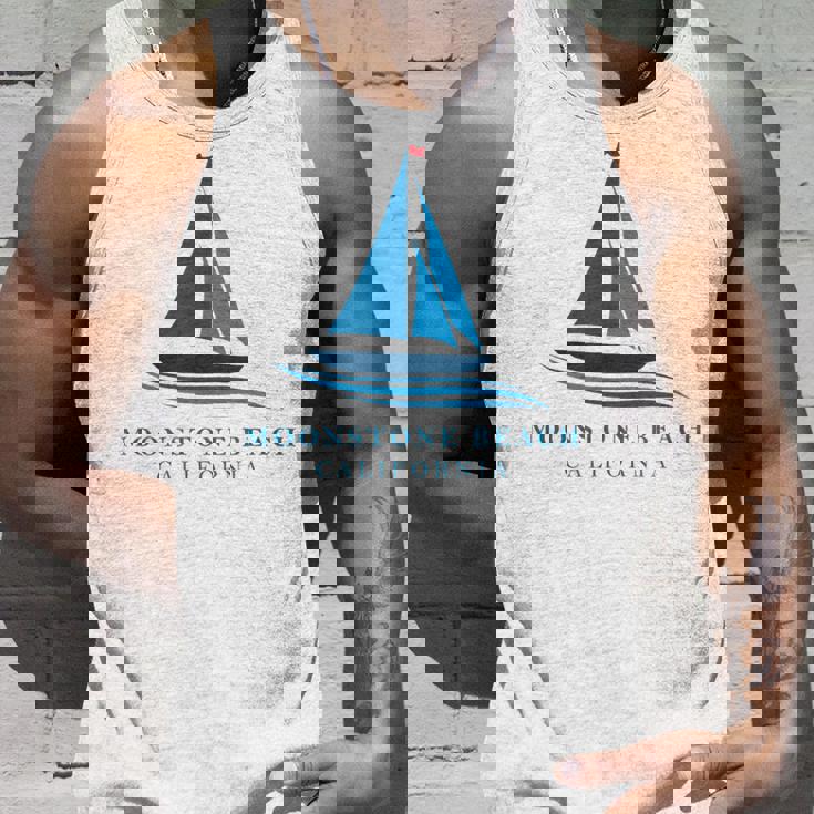 ムーンストーンビーチ カリフォルニア ヨットお土産 タンクトップ 彼への贈り物