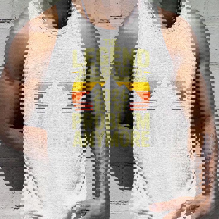 レジェンドが引退した2026年 おかしな退職祝い タンクトップ 彼への贈り物