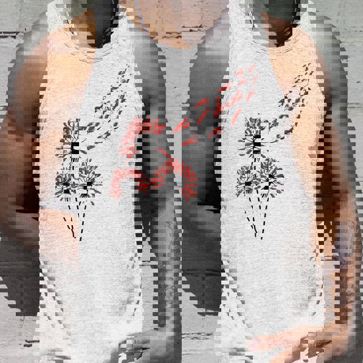 ロブスター愛好家のためのフラワータンポポロブスターシャツ タンクトップ 彼への贈り物