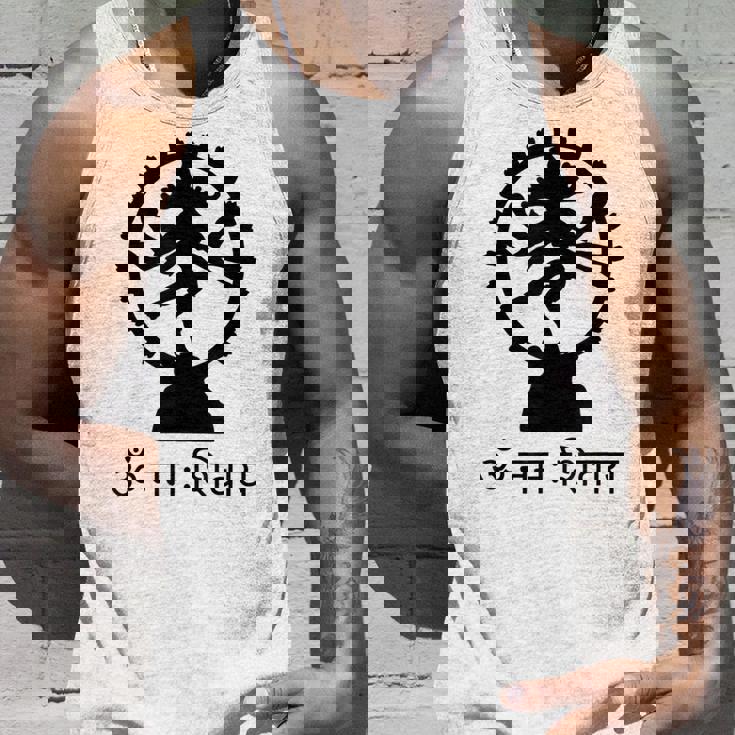 ロードシヴァ ヒンズー教 ゴッドオーム マントラ サンスクリット ヨガ タンクトップ 彼への贈り物