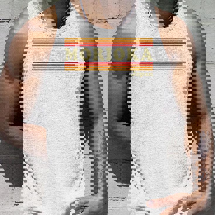 ヴィンテージ 80年代 盛岡 日本 レトロ グラフィック タンクトップ 彼への贈り物