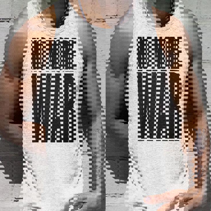 反戦 平和 イスラエル パレスチナ ウクライナ ロシア リビア シリア イエメン クルド トルコ No More War タンクトップ 彼への贈り物