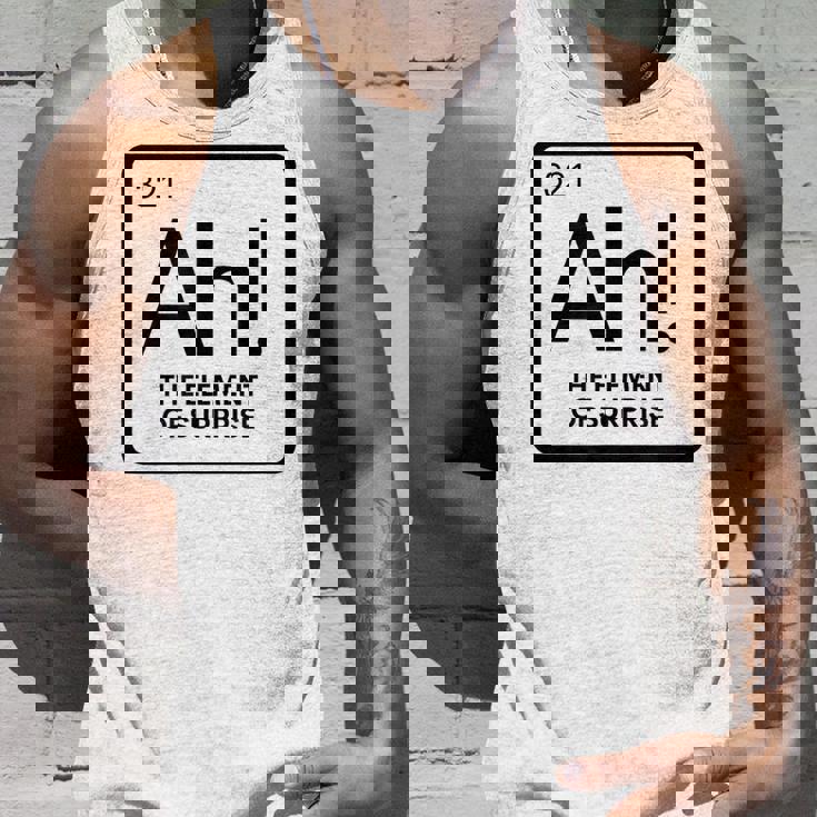 周期表 Ah 驚き元素 化学 科学 駄洒落。 タンクトップ 彼への贈り物