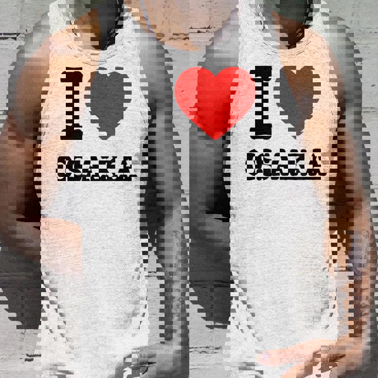 大阪大好き I Love Osaka タンクトップ 彼への贈り物