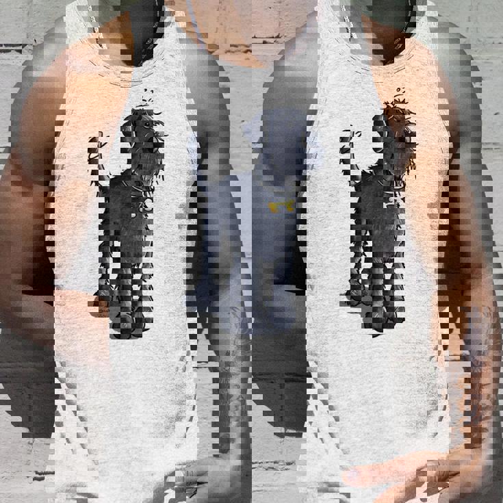 愉快なジャイアントシュナウザー Ichnauzer ギフト ドッグファン 長袖tシャツ タンクトップ 彼への贈り物