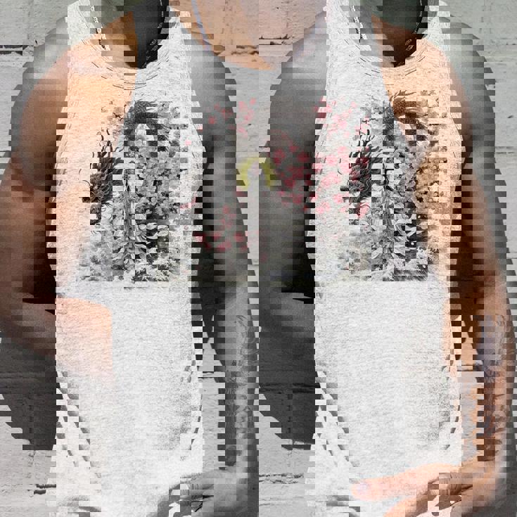 日本 浮世絵 観音菩薩 竜 桜 波 バックプリント 長袖tシャツ タンクトップ 彼への贈り物