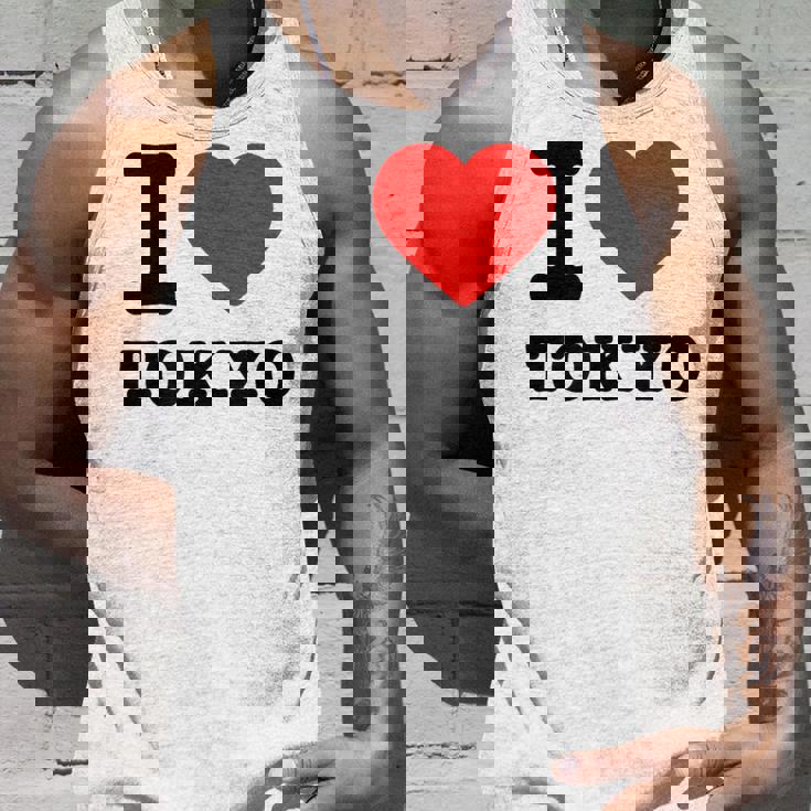 私は東京が大好きです I Love Tokyo タンクトップ 彼への贈り物