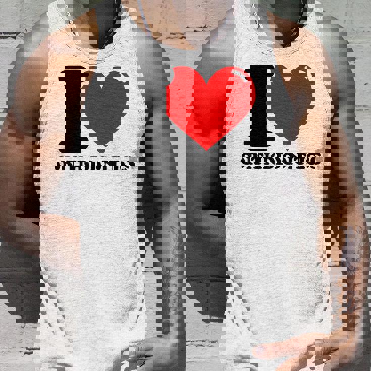 私は歯科矯正が大好きです タンクトップ 彼への贈り物