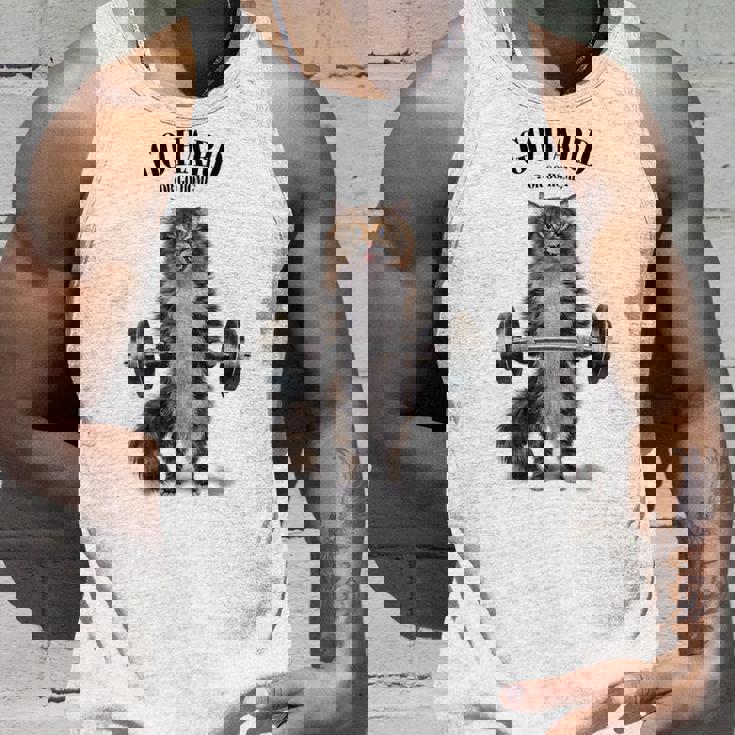 筋トレ ジム やる気がないなら家に帰れ トラ猫 ねこ タンクトップ 彼への贈り物