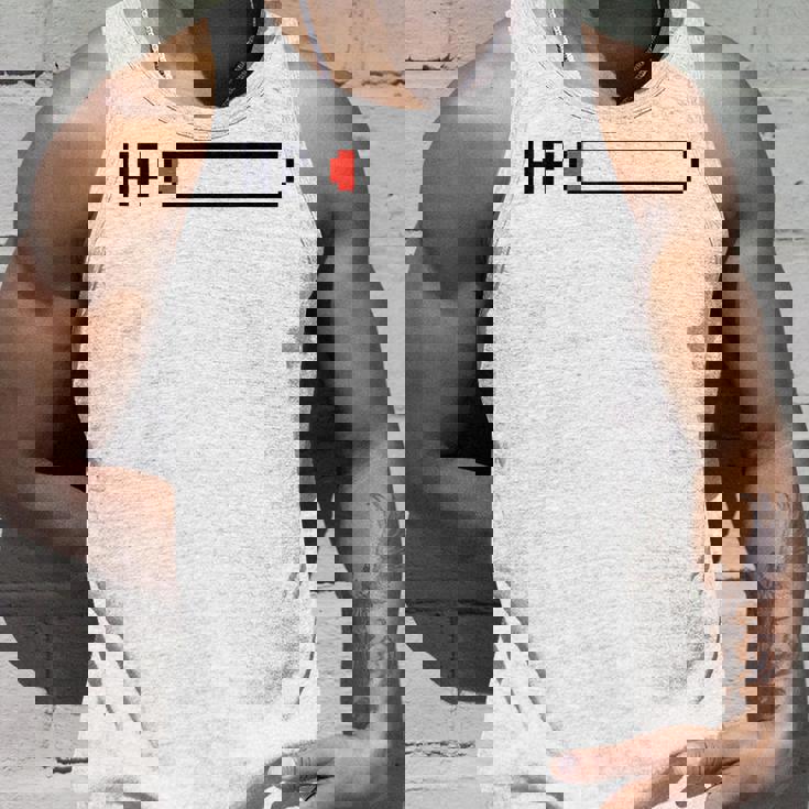 絶不調を伝える ピクセルアートパロディデザイン タンクトップ 彼への贈り物