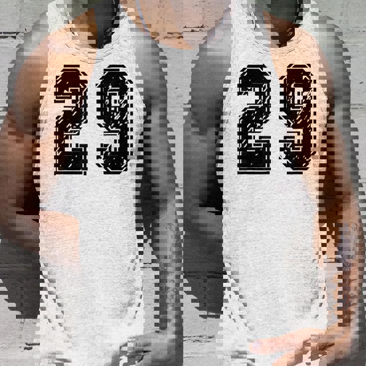 背番号 29 チーム短大スポーツ背番号付きユニフォーム タンクトップ 彼への贈り物