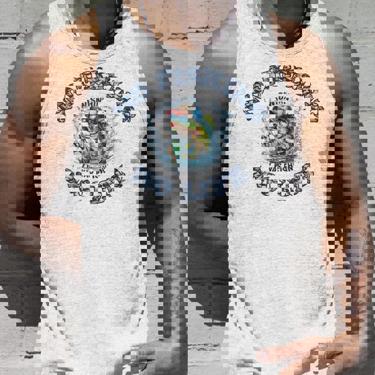 釣り クール バス釣り おもしろ フィッシング ライフ カモフラージュ グラフィック タンクトップ 彼への贈り物