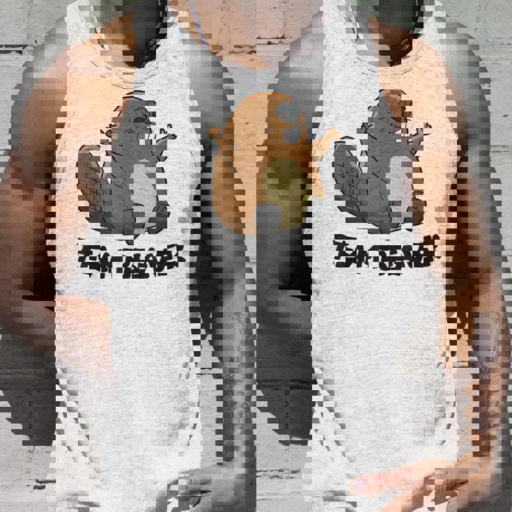 面白いビーバー分隊チームビーバー タンクトップ 彼への贈り物