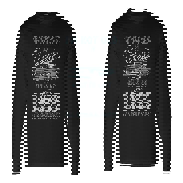 1955年クラシックカー生誕71周年 長袖Tシャツ