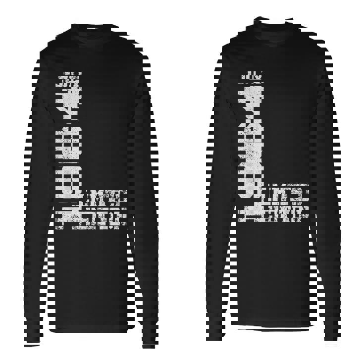 1964年7月、男性のための60歳の誕生日プレゼント 長袖Tシャツ