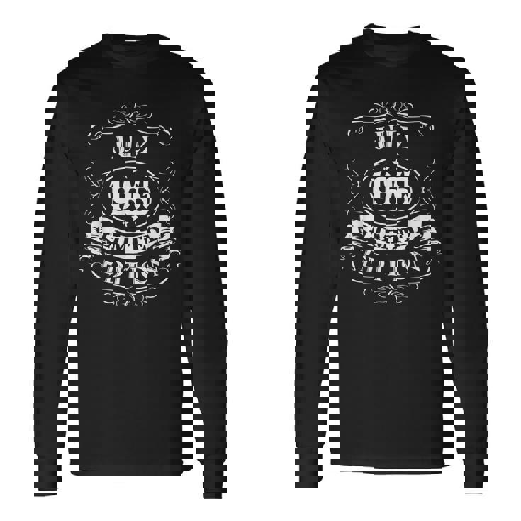 1965年7月限定ギフト 1965年7月生まれ 長袖Tシャツ
