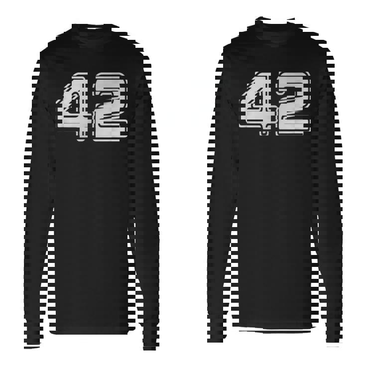 42 宇宙の秘密 長袖Tシャツ