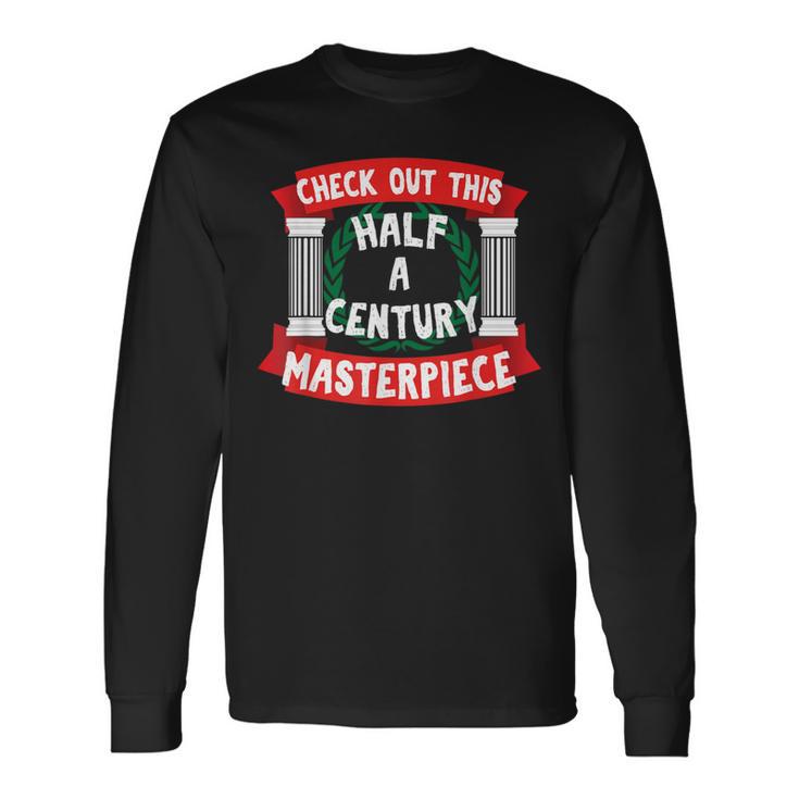 50E Anniversaire De Chef-D'œuvreieux D'un Demi-Siècle T-shirt à manches longues