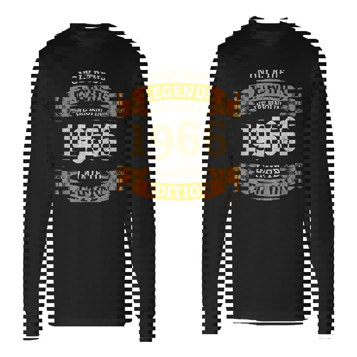 60歳の誕生日 還暦 真のレジェンドは1966年生まれ 長袖Tシャツ