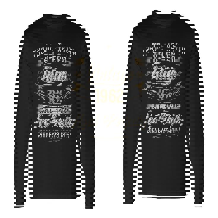 64歳の誕生日プレゼント ヴィンテージ 1962年 男性 面白い 64歳 1962年 長袖Tシャツ