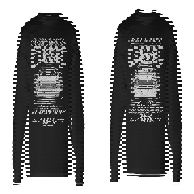 66 歳のギフト ヴィンテージ クラシックカー 1960 66 歳の誕生日 長袖tシャツ 長袖Tシャツ