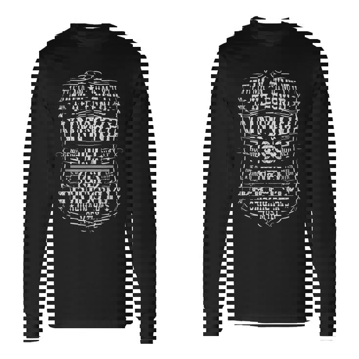 66歳の誕生日プレゼント ヴィンテージ 1959年 男性 面白い 66歳 1959年 長袖Tシャツ