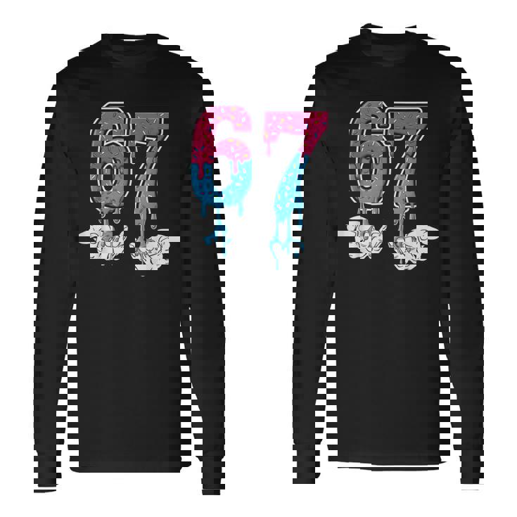 Six Seven Baseball Ice Cream Drip Cool 67 Gen Alpha Slang Long