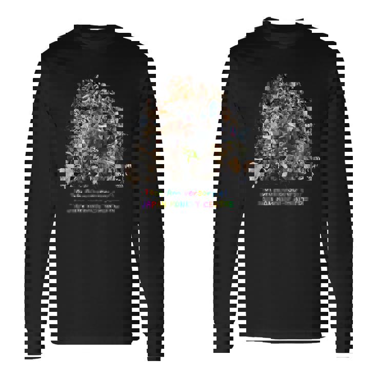 70周年だよ！70頭集合カラー 長袖Tシャツ