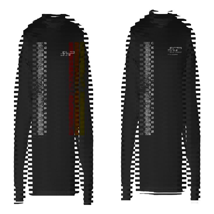 808レトロスタイルリズム作曲家電子ドラムマシンtr 長袖Tシャツ