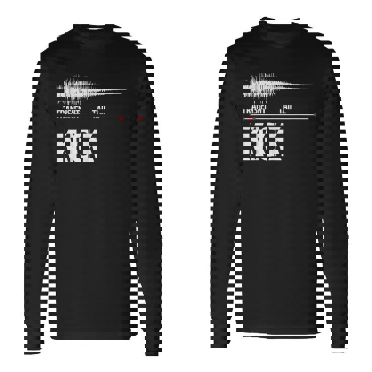 Adsr キックバステイル モジュラーライフ ウェーブシンセサイザー 長袖Tシャツ