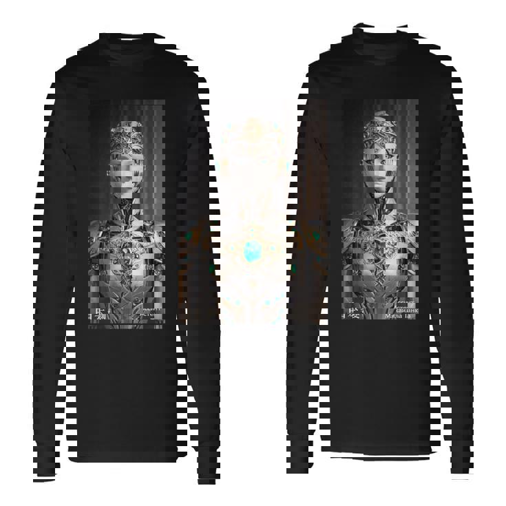 Aei And Eai 磁器 セミ脆弱ヒューマノイド マガタマai。 長袖tシャツ 長袖Tシャツ