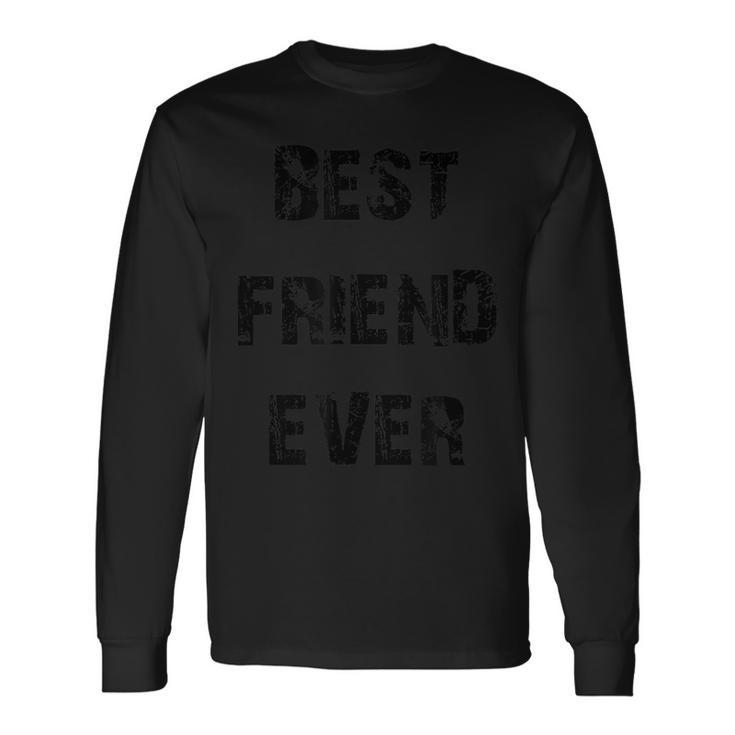 Ami Drôle Best Friend Ever T-shirt à manches longues