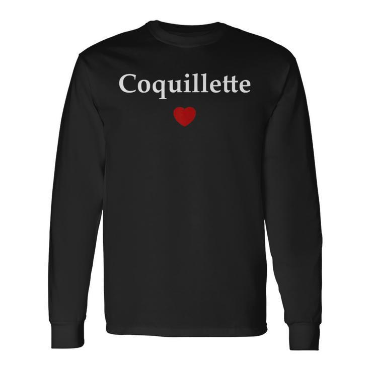 Amour Coquillette T-shirt à manches longues