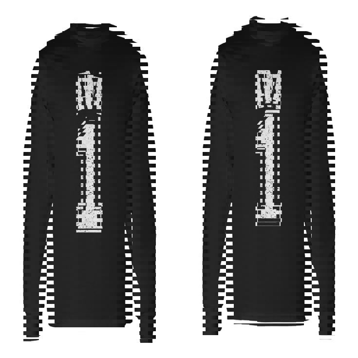 Anaサポーター番号 1番の大ファン 長袖Tシャツ