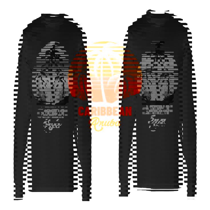 Aruba Caribbean Sea Beach Vacation Tank Top Long Sleeve T-Shirt