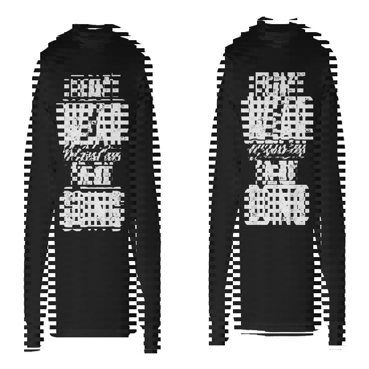 Assless Chaps ユーモア ダーティジョーク セクシーユーモア 長袖Tシャツ ギフトのアイデア