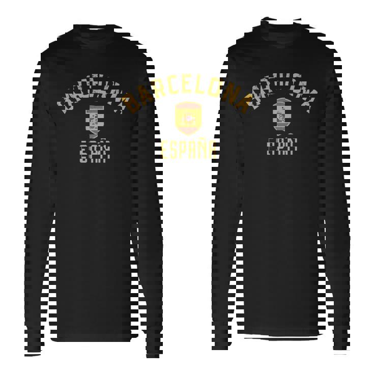 Barcelonapain スペイン、バルセロナ 長袖tシャツ 長袖Tシャツ