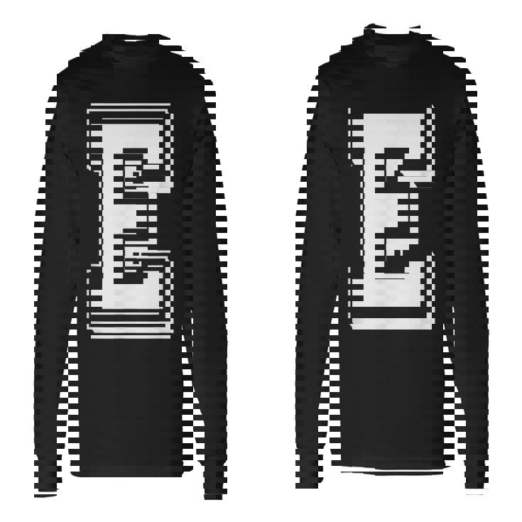 Best Friendshipseven Letters E From Friends 長袖Tシャツ