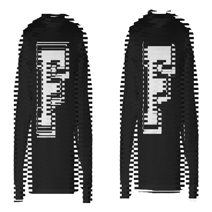 Best Friendshipseven Letters F From Friends 長袖Tシャツ