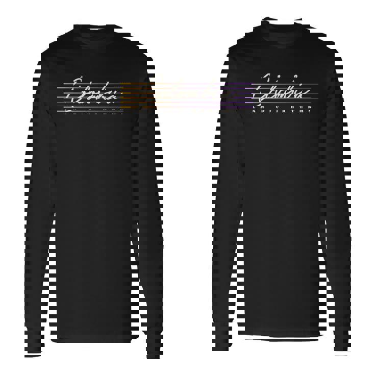 Colombia レトロなスタイルのコロンビア 長袖tシャツ 長袖Tシャツ