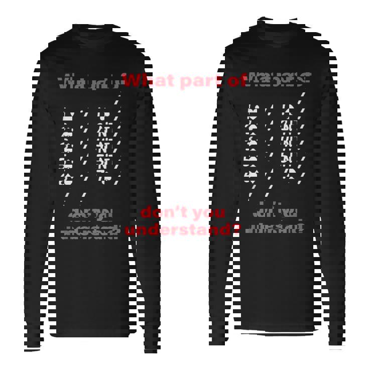 Contract Bridge アドバンスド入札 複製カードゲーム 面白い 長袖Tシャツ