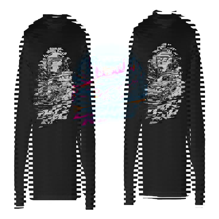 Cool Racing ビンテージ ジャパニーズjdm 東京ジャパン ドリフトレースカー 長袖Tシャツ