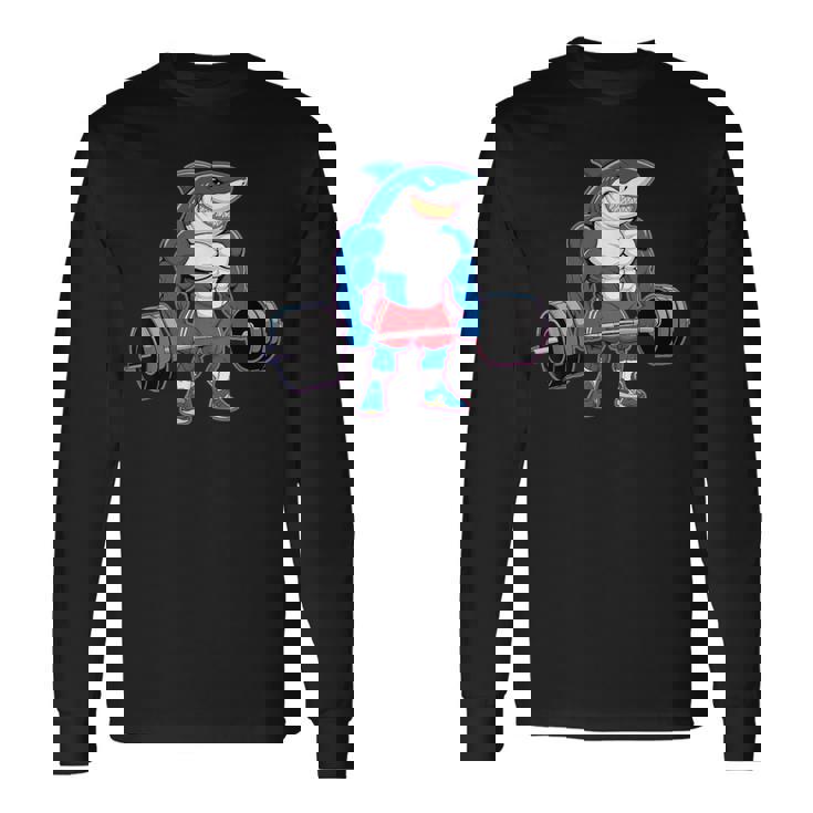 Coolhark ウエイトリフティング ボディービルダー マッスルフィットネス 長袖Tシャツ