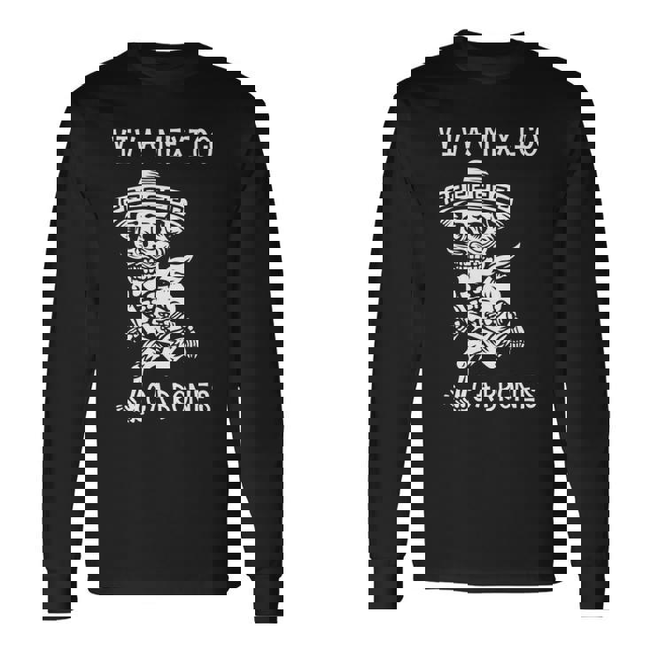 Day Of The Deadiva メキシコ カブロン シュガースカル スケルトン 長袖tシャツ 長袖Tシャツ