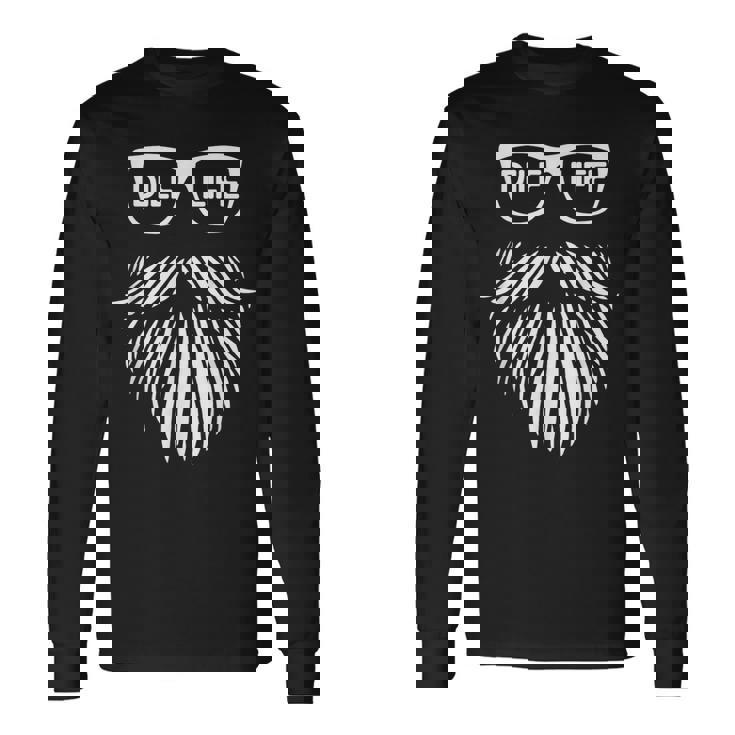 Dilf Life Divertente Regalo Umoristico Con Barba Per La Festa Del Papà Maglietta a maniche lunghe