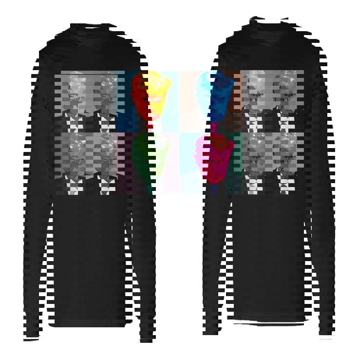 Donald Trump Hot マグショット ドナルド・J・トランプ 大統領 写真 長袖Tシャツ